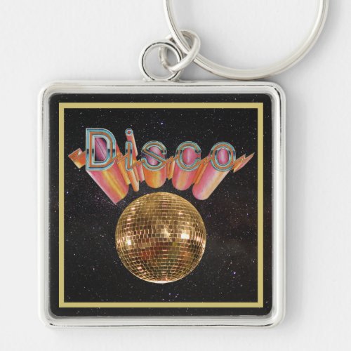 Disco the Night Away Keychain