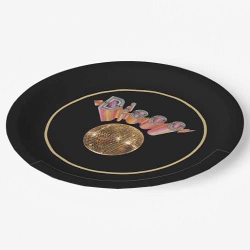 Disco the Night Away Paper Plates