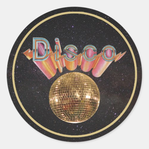 Disco the Night Away Sticker