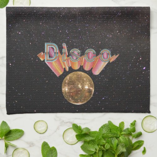 Disco the Night Away Towel