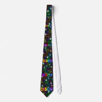Disco Tie By Srf by sharonrhea at Zazzle