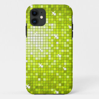 Disco Tiles Lime iPhone 5 case