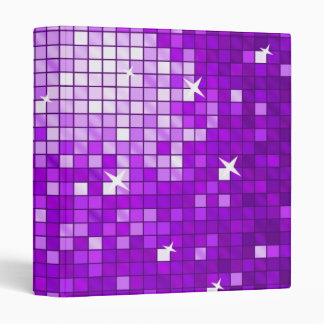 Disco Tiles Purple binder