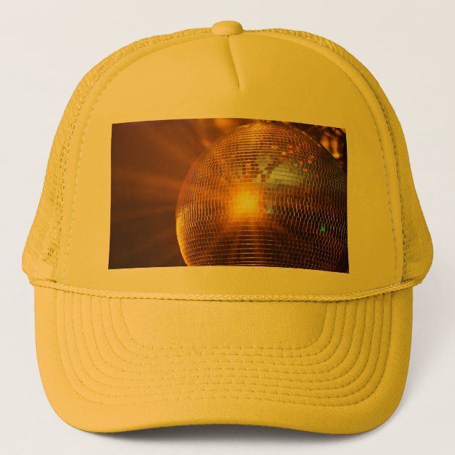DISCO VIBE TRUCKER HAT (Front)