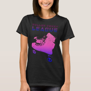 Disco Vintages Retro Roll Derby League Gift Pullov T-Shirt