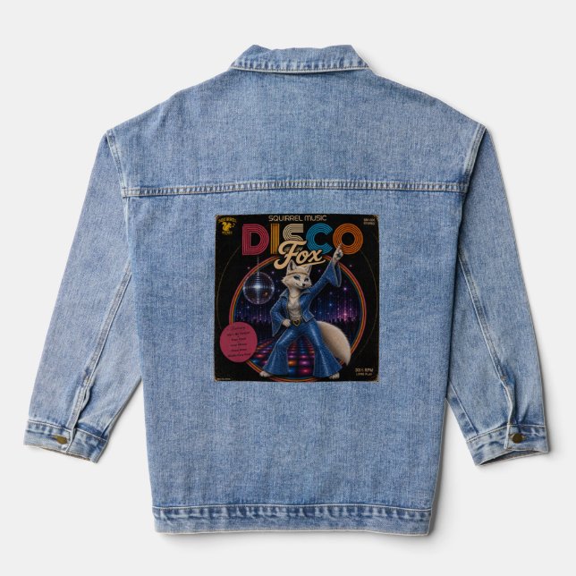 Disco Vixen Denim Jacket (Back)