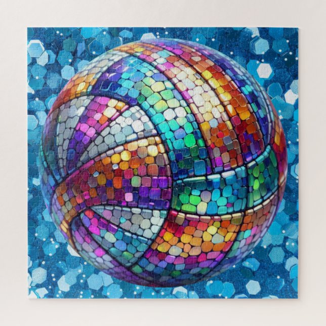 Disco Volleyball Puzzle (Vertical)