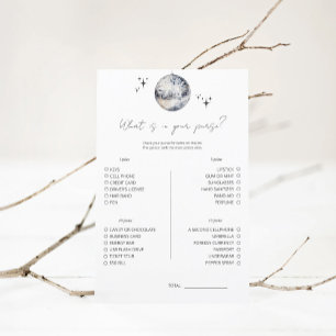 Disco What Is In Your Purse Bridal Shower Game 