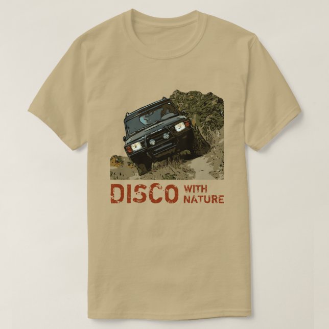 DISCO WITH NATURE T-Shirt (Design Front)