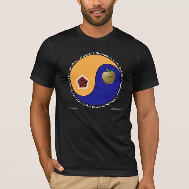 Discordian Chao (dark shirts) T-Shirt (Front)