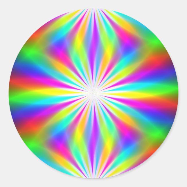 DiscoTech 4 Classic Round Sticker (Front)