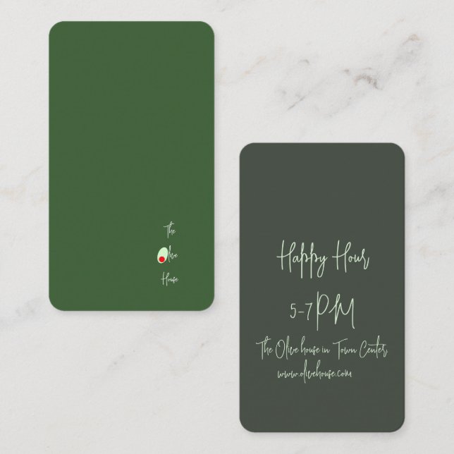 Discount Card- Business Card (Front/Back)