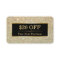 Discount Coupon Beauty Salon Trendy Gold Glitter