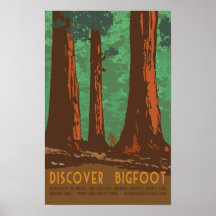 Discover Bigfoot in Redwood Forrest