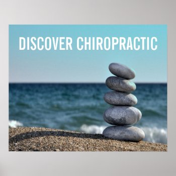 Discover Chiropractic 20x16 Poster by chiropracticbydesign at Zazzle
