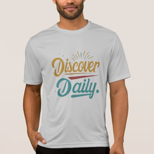 Discover Daily Multi_color T_Shirt