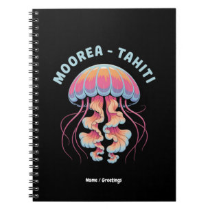 Discover French Polynesia Moorea Tahiti Notebook