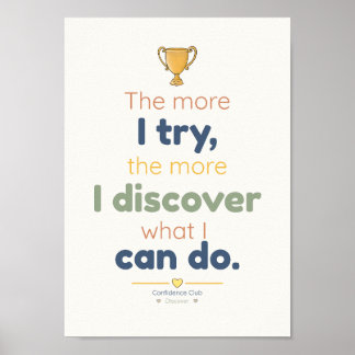 Discover | Kids Affirmation Poster