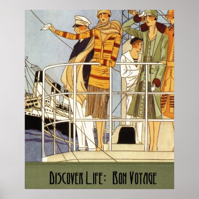 Discover Life:  Bon Voyage Poster (Front)