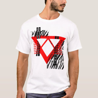 Discover Logo and Verzey pattern T-Shirt