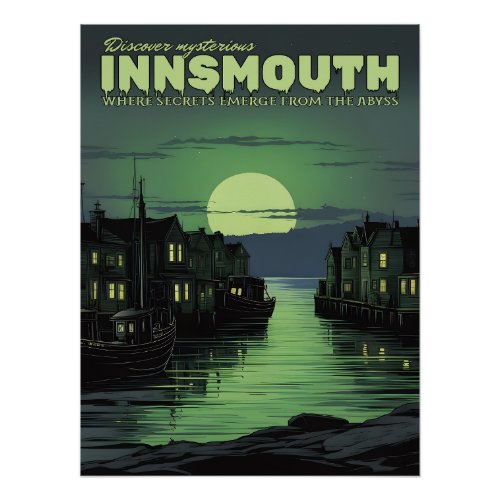 Discover mysterious Innsmouth Poster