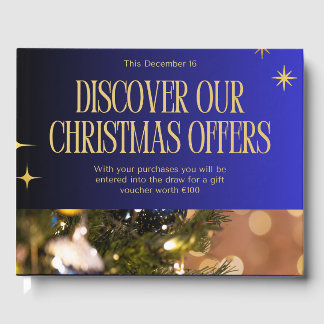 Discover Our Christmas Offers – Holiday Shopping Guest Book