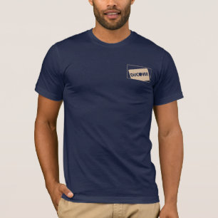 Discover Printon Dark Blue T-Shirt