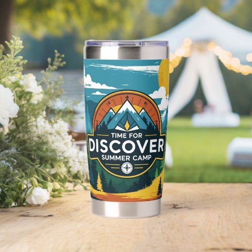 Discover Summer Camp Adventure Mug Insulated Tumbler