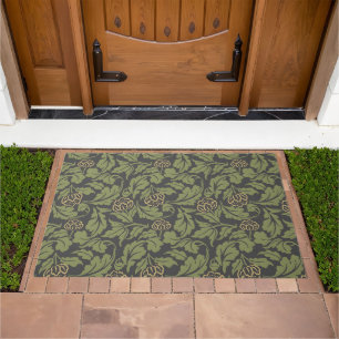 Discover the Beauty of Vintage Floral Motifs Doormat