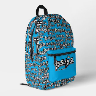 Discover the Charm of Korean : “모락모락"(mo-rak) Printed Backpack