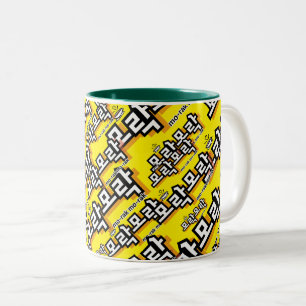 Discover the Charm of Korean : “모락모락"(mo-rak) Two-Tone Coffee Mug