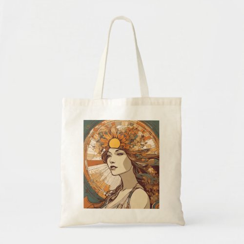 Discover the Chic Tote Bag with Women Face Label