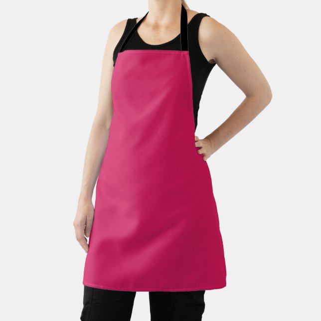 Discover the Elegance of Pink Background  Apron (Insitu)