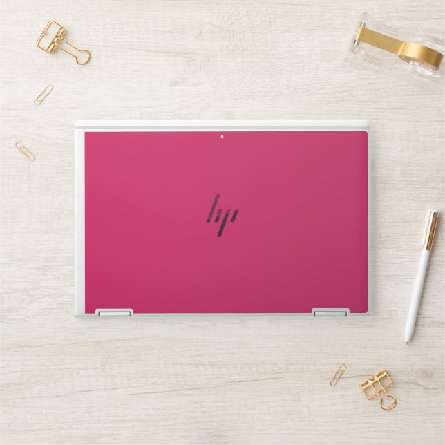Discover the Elegance of Pink Background  HP Laptop Skin (Desk)