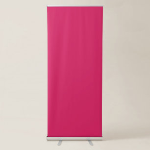 Discover the Elegance of Pink Background Retractable Banner