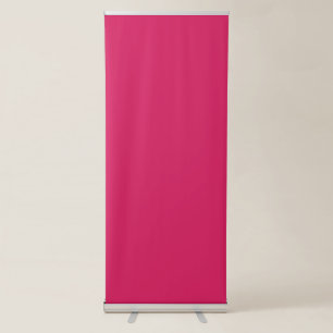 Discover the Elegance of Pink Background  Retractable Banner