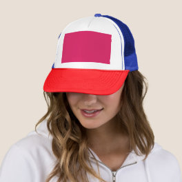 Discover the Elegance of Pink Background Trucker Hat