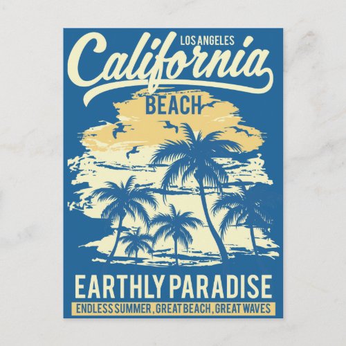 Discover the Endless Summer on paradise Beach Postcard