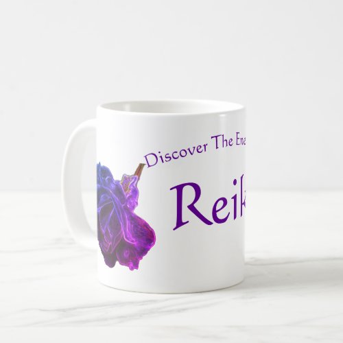 Discover The Energy Of Reiki Rose  Coffee Mug