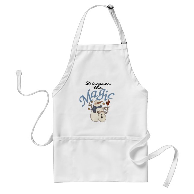 Discover the Magic Adult Apron (Front)
