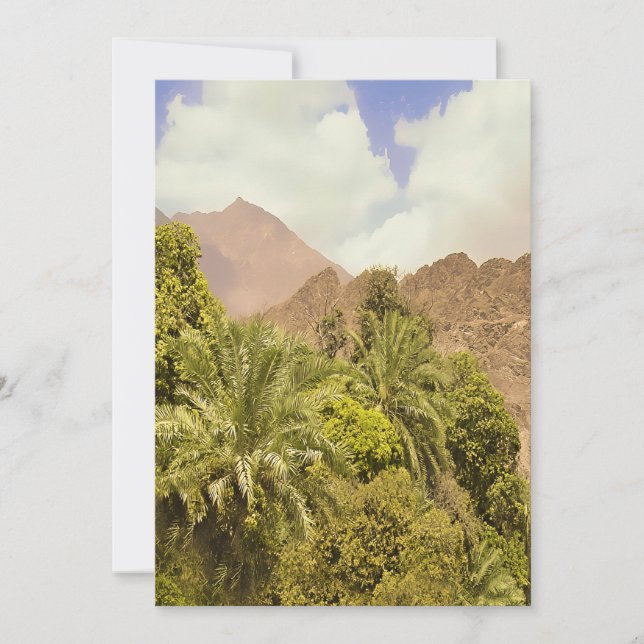 Discover the Oasis Holiday Card (Front)