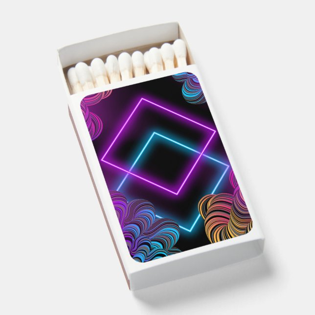 Discover the Spark: Zazzle's Best Matchbox Finds Matchboxes (Front Open)