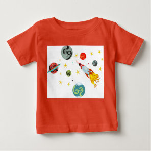 Discover The Universe Retro Baby T-Shirt