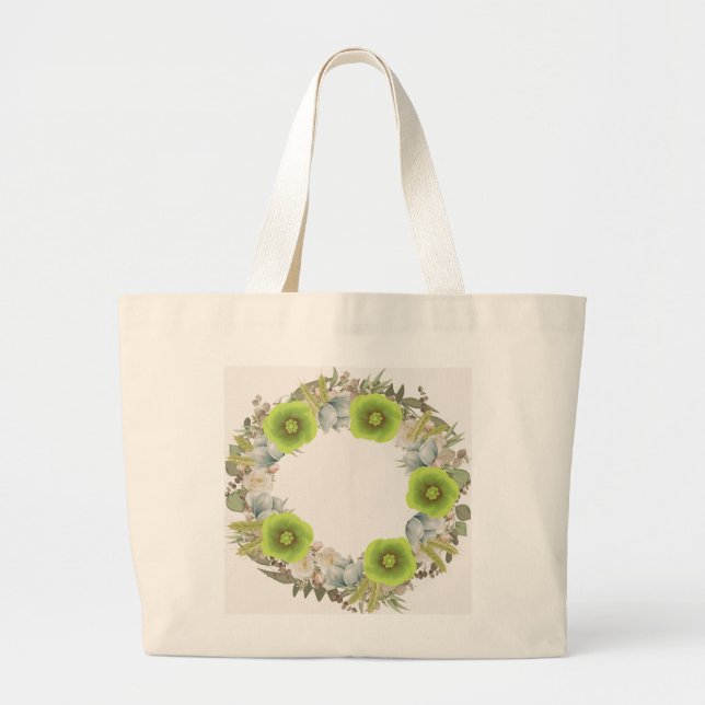 Discover the Versatility and Style of Zazzle's Large Tote Bag (Front)
