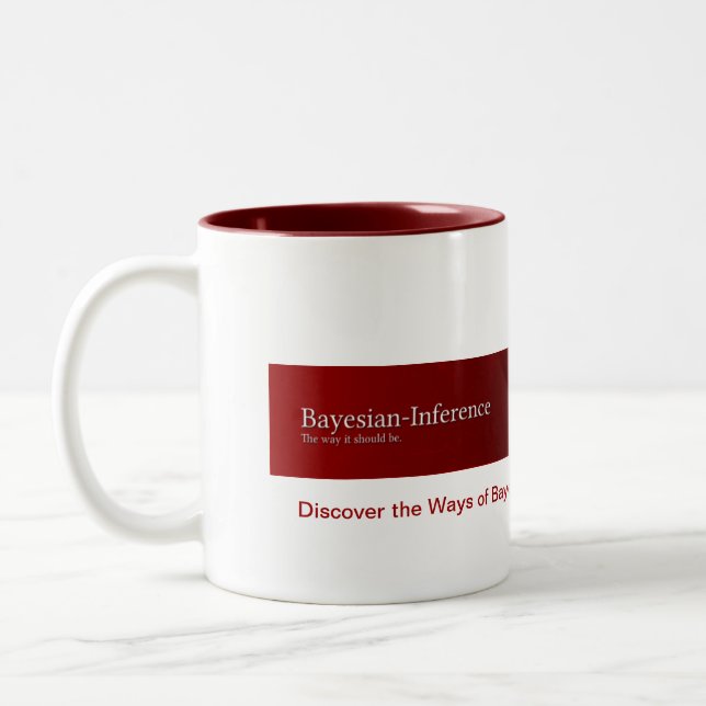 Discover the Ways of Bayes, the coffee mug (Left)
