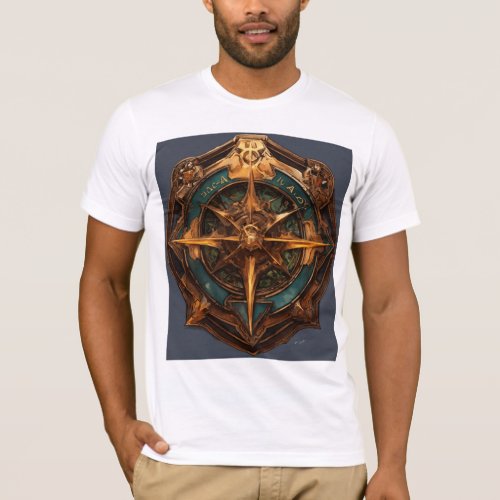 Discover Your Direction Compass Rose Adventure T_ T_Shirt