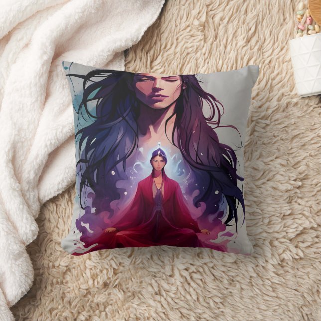 Discover Your Inner Strength Throw Pillow (Blanket)