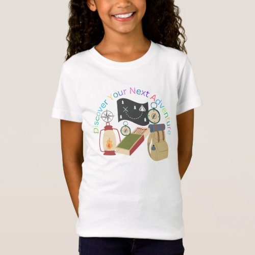 Discover Your Next Adventure for Kids T_Shirt