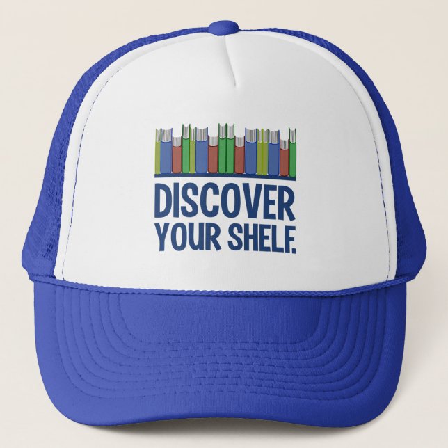 Discover Your Shelf hat - choose color (Front)