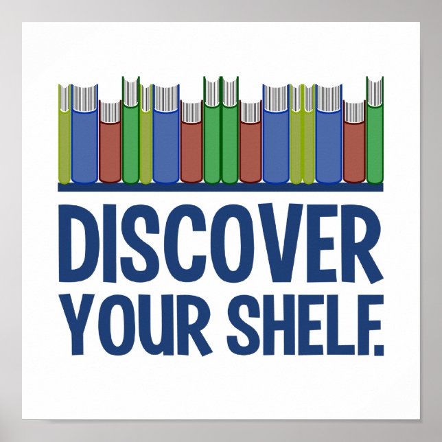 Discover Your Shelf poster (Front)
